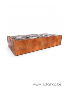 Estani Artesa 300 x 200 x 60 cm - Étangs Geroba en acier corten