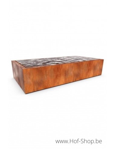 Estani Artesa 300 x 150 x 60 cm - Vijver Geroba cortenstaal