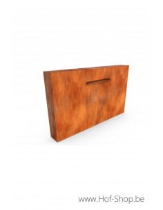Cascadi 125 x 25 x 160 cm - Watervalelement (NAAST vijver) Geroba cortenstaal