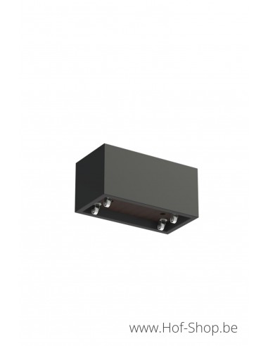Carrez met wielen 100 x 50 x 50 cm - Adezz Plantenbak in polyester