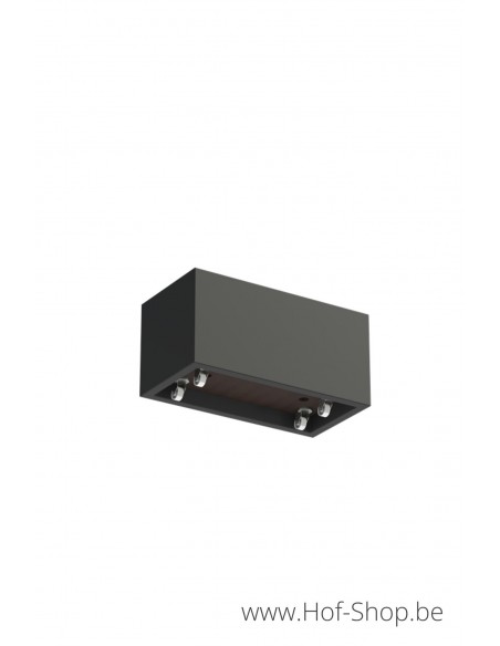 Carrez met wielen 100 x 50 x 50 cm - Adezz Plantenbak in polyester