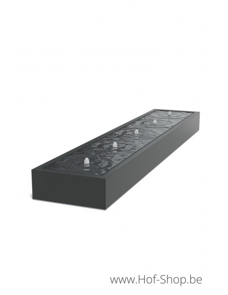 Table d'eau 500 x 100 x 40 - Adezz Table d'eau en aluminium