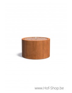 Watertafel rond 120 x 75 cm - Watertafel Adezz cortenstaal