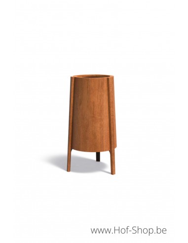 Botan 50 x 120 cm - Jardinière Adezz en acier Corten