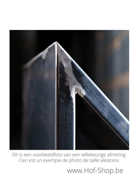 Triangle 180 x 180 x 40 cm - Jardinière Adezz en acier Corten