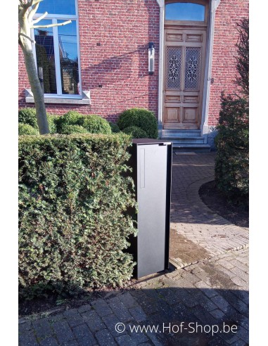 Fenix Top Large RAL 9005 - boîte à colis eSafe aluminium