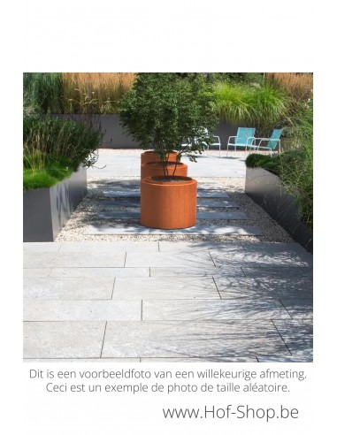Topic 100 x 80 cm - Jardinière Adezz en acier Corten