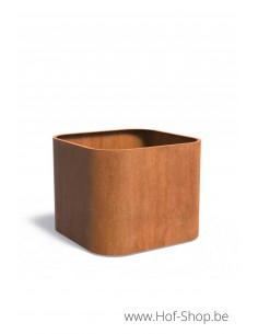 Tonic 110 x 110 x 80 cm - Adezz Plantenbak in cortenstaal
