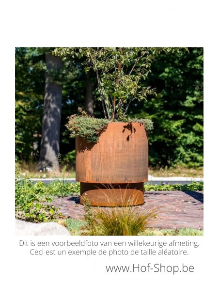 Extend 100 x 75 cm - Adezz Plantenbak in cortenstaal