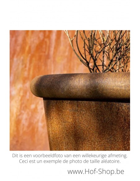 Tube 70 x 60 cm - Adezz Plantenbak in cortenstaal
