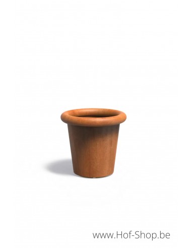 Tube 80 x 75 cm - Adezz Plantenbak in cortenstaal