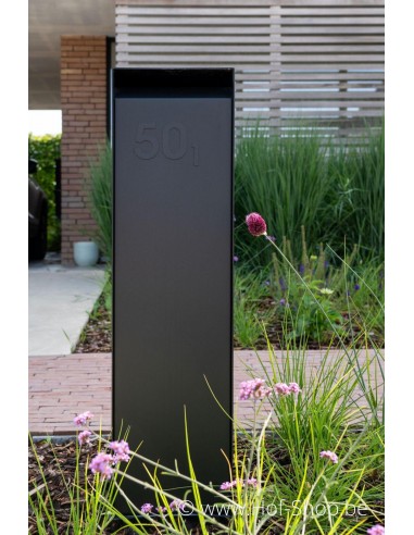 Nexus Medium RAL 9005 - boîte à colis ONZO aluminium