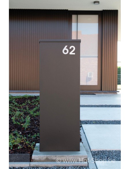 Allux 600 noir Back Door rukolock - boîte à colis