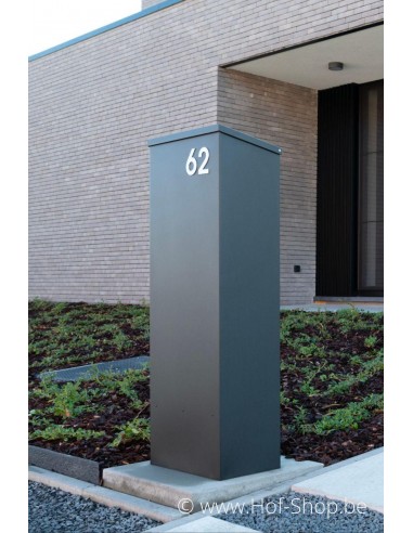 Allux 600 noir Back Door rukolock - boîte à colis