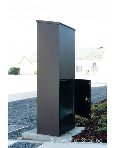 Allux 600 zwart Back Door rukolock - pakketbus