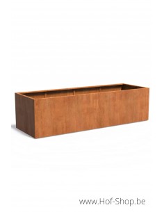 Carrez 300 x 100 x 80 cm - Adezz Plantenbak in cortenstaal