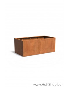 Carrez 200 x 100 x 80 cm - Adezz Plantenbak in cortenstaal