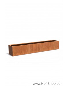 Carrez 300 x 50 x 50 cm - Adezz Plantenbak in cortenstaal