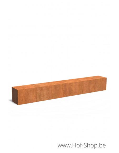 Socle 300 x 40 x 40 - socle en acier corten
