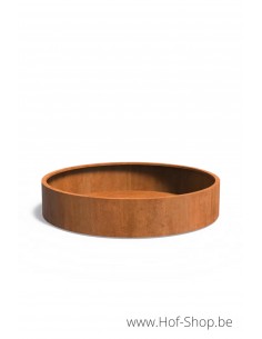 Circum 200 x 40 cm - Adezz Plantenbak in cortenstaal