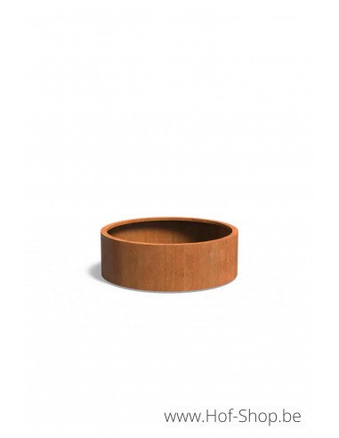 Circum 120 x 40 cm - Jardinière Adezz en acier Corten