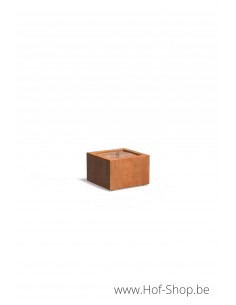 Watertafel 60 x 60 x 40 cm - Watertafel Adezz cortenstaal