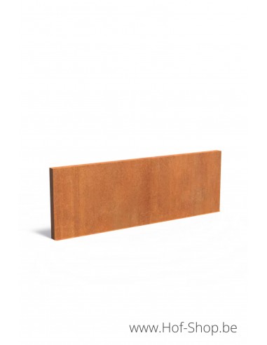 Mur 400 x 15 x 135 cm - Mur Adezz en acier corten