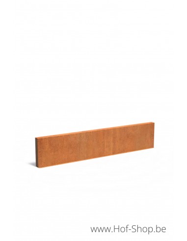 Muur 400 x 15 x 80 cm - Adezz Tuinmuur in cortenstaal