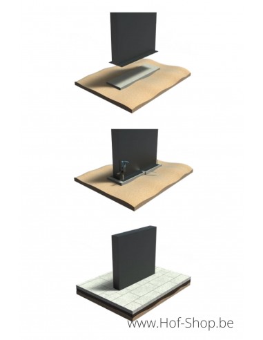 Adezz tuinmuur installatie handleiding
