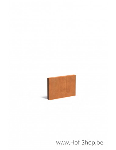 Mur 150 x 15 x 100 cm - Mur Adezz en acier corten