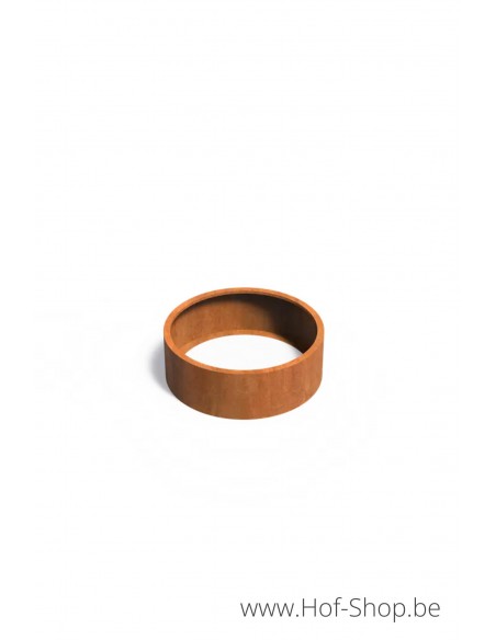 Circum sans fond 120 x 40 cm - Jardinière Adezz en acier Corten