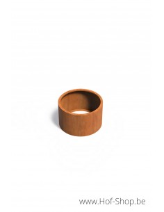 Circum sans fond 100 x 60 cm - Jardinière Adezz en acier Corten