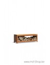Logg 120 x 40 x 43 cm - Adezz houtopslag in cortenstaal