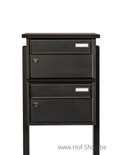 F21 multibox - Larob meervoudige brievenbus aluminium