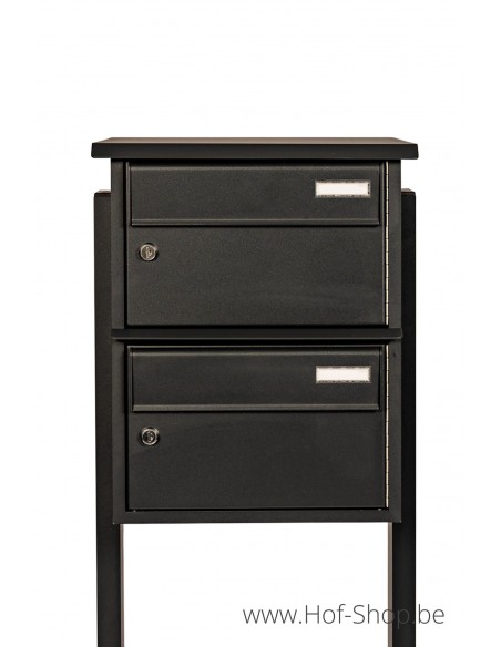 F21 multibox - Larob meervoudige brievenbus aluminium