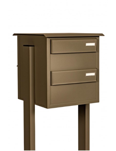F21 multibox - Larob meervoudige brievenbus aluminium