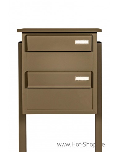 F21 multibox Back Door - Boîte aux lettres multiple Larob en aluminium