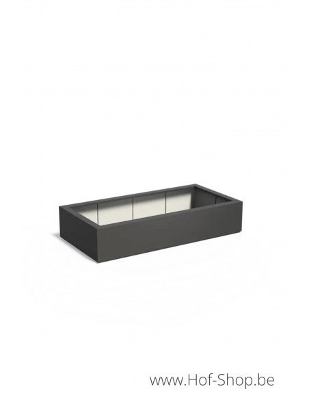 Carrez 200 x 100 x 40 cm - Jardinière Adezz en polyester