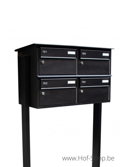 F22 multibox Front Door - Boîte aux lettres multiple Larob en aluminium