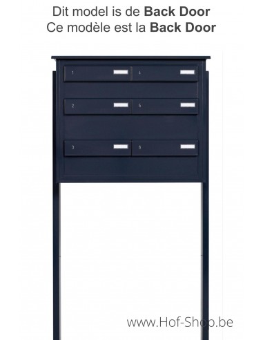 F32 multibox Front Door - Boîte aux lettres multiple Larob en aluminium