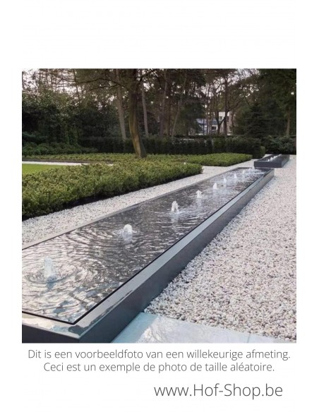 Table d'eau 150 x 60 x 40 cm - Adezz Table d'eau en aluminium