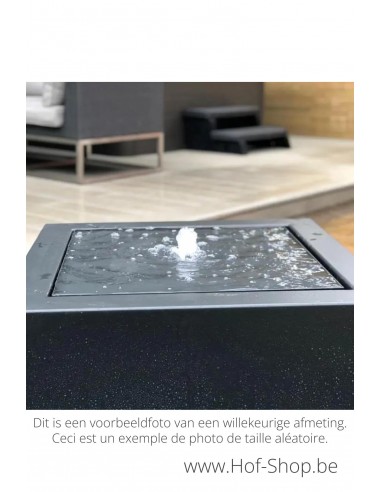 Watertafel 120 x 60 x 40 cm - watertafel Adezz aluminium