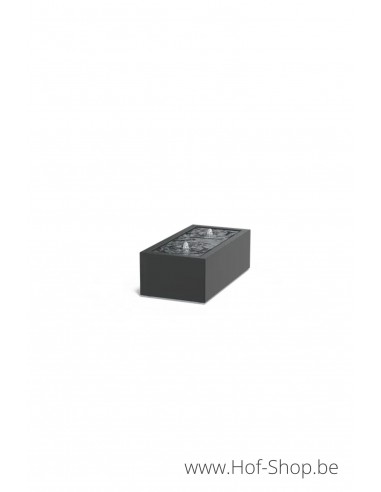 Watertafel 120 x 60 x 40 cm - watertafel Adezz aluminium