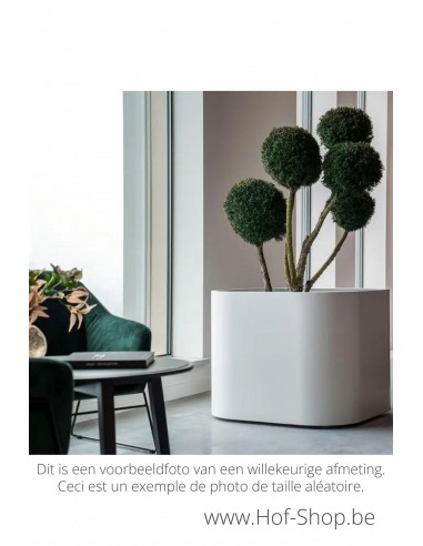 Tonic 110 x 110 x 80 cm - Adezz Plantenbak in aluminium