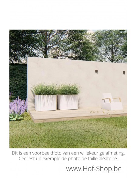 Tonic 110 x 110 x 80 cm - Adezz Plantenbak in aluminium