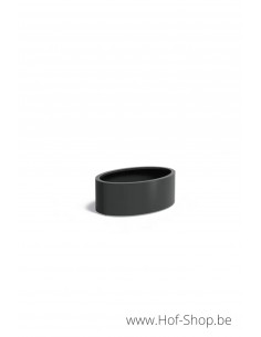 Ellipse 120 x 80 x 40 cm - Adezz Plantenbak in aluminium