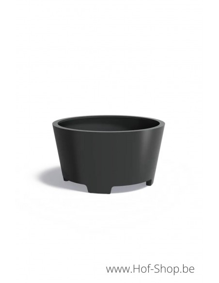 Conic met poten 150 x 80 cm - Adezz Plantenbak in aluminium