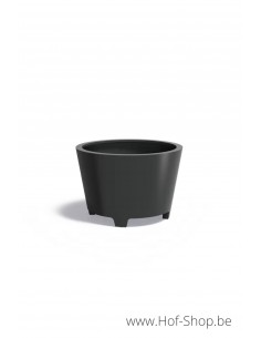 Conic met poten 120 x 80 cm - Jardinière Adezz en aluminium