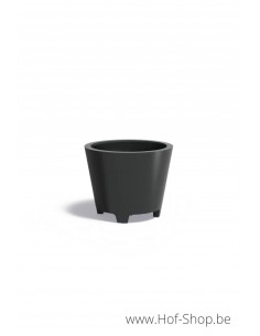 Conic met poten 100 x 80 cm - Adezz Plantenbak in aluminium