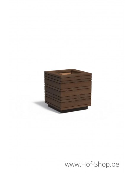 Bandu 80 x 80 x 85 cm - Adezz Plantenbak in hardhout